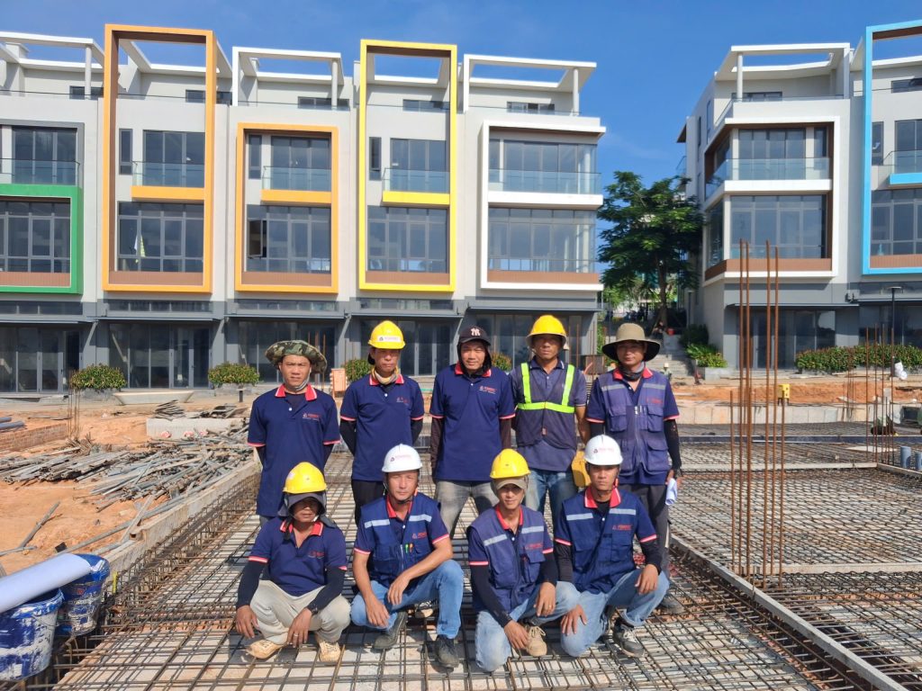 Đội ngũ thi công Summerland