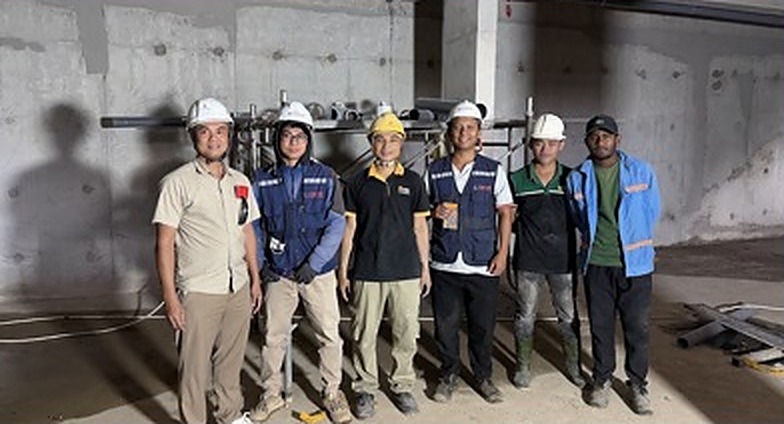 Đội ngũ thi công công trường