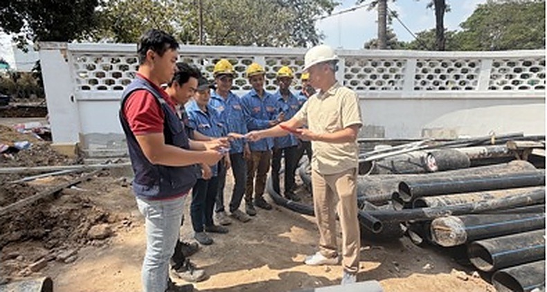 Đội ngũ thi công công trường